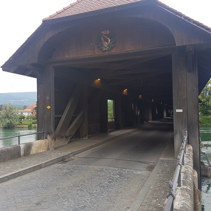 Aarebrücke in Büren