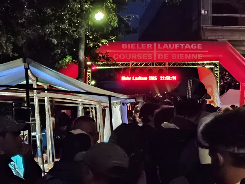 Kurz vor dem Start