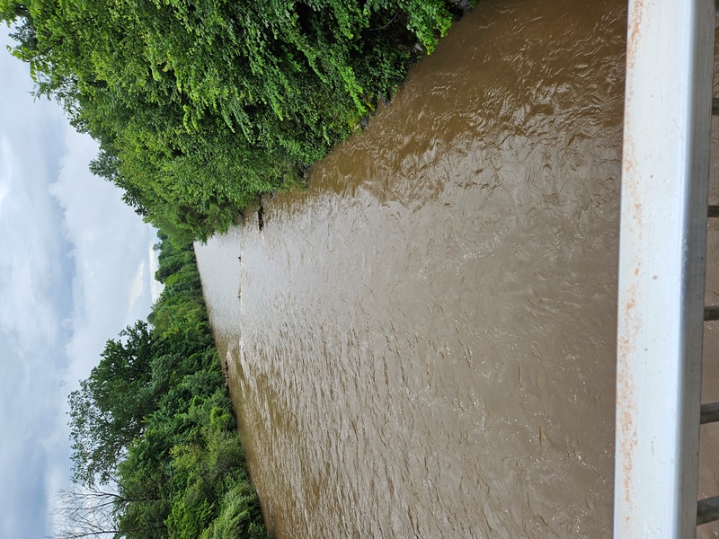 Emme-Hochwasser bei Kirchberg