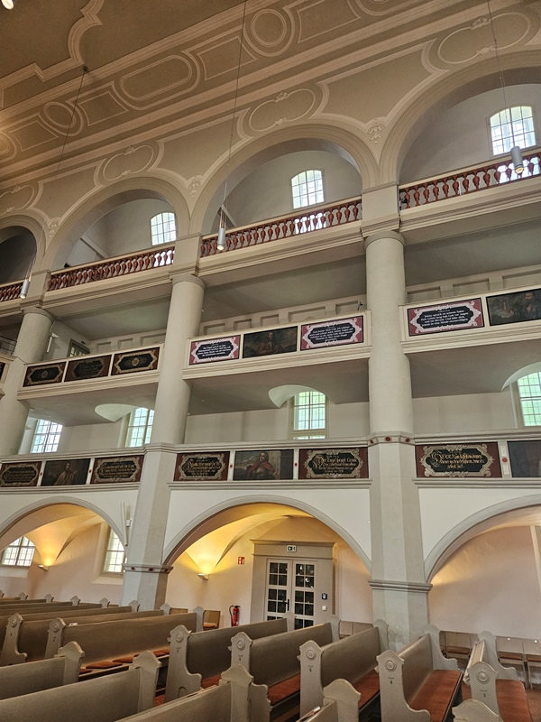 Emporensprüche in der Georgenkirche